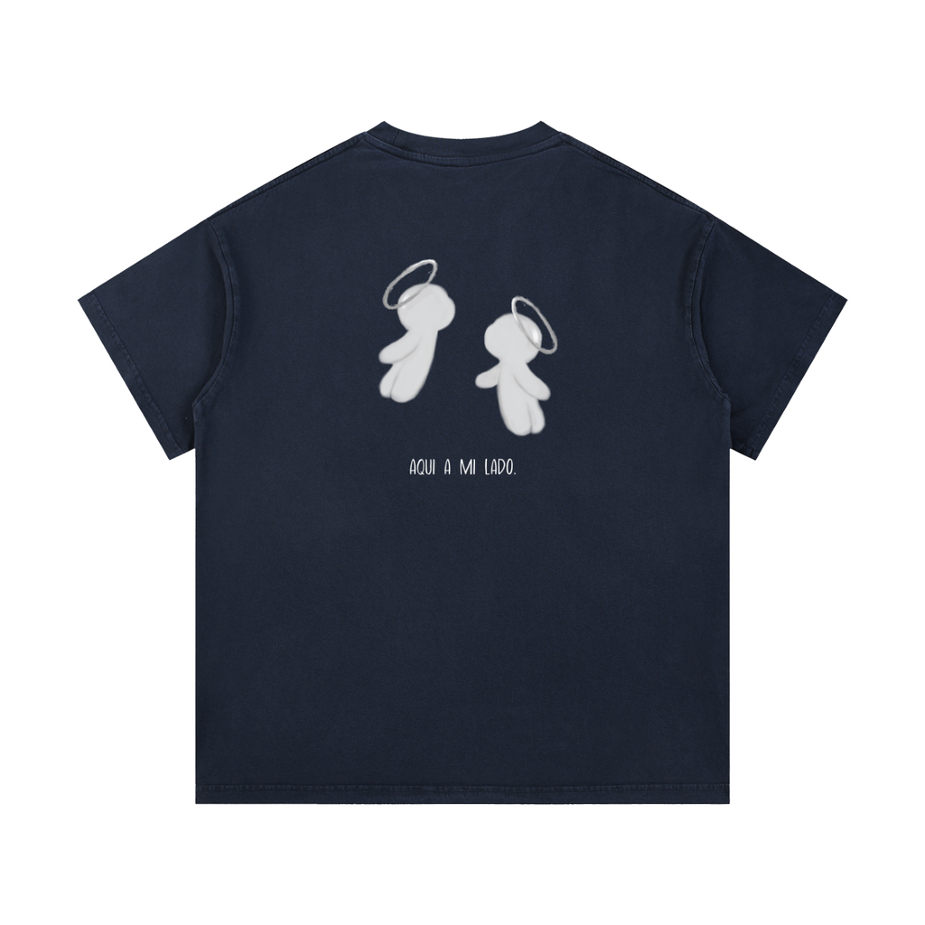 Aqui a mi Lado | Vintage Wash Cotton T-Shirt
