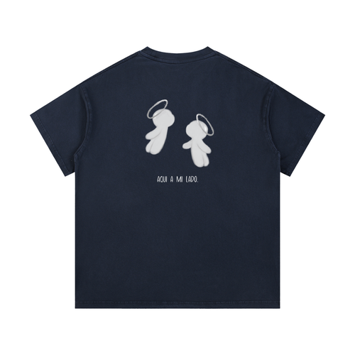 Aqui a mi Lado | Vintage Wash Cotton T-Shirt