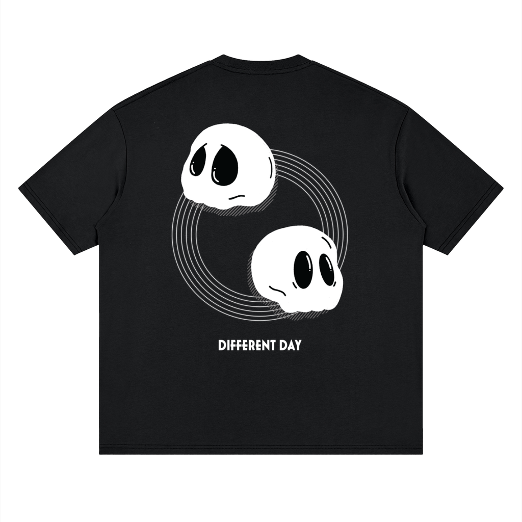Different Day | Streetwear Loose Drop Shoulder T-Shirt