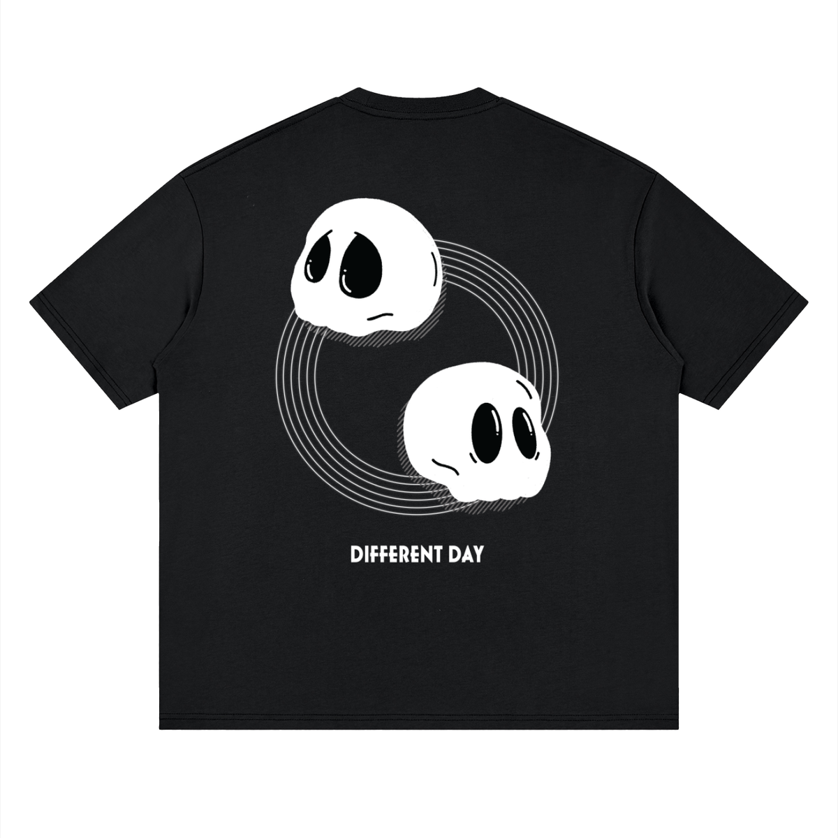 Different Day | Streetwear Loose Drop Shoulder T-Shirt