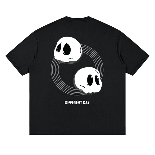 Different Day | Streetwear Loose Drop Shoulder T-Shirt