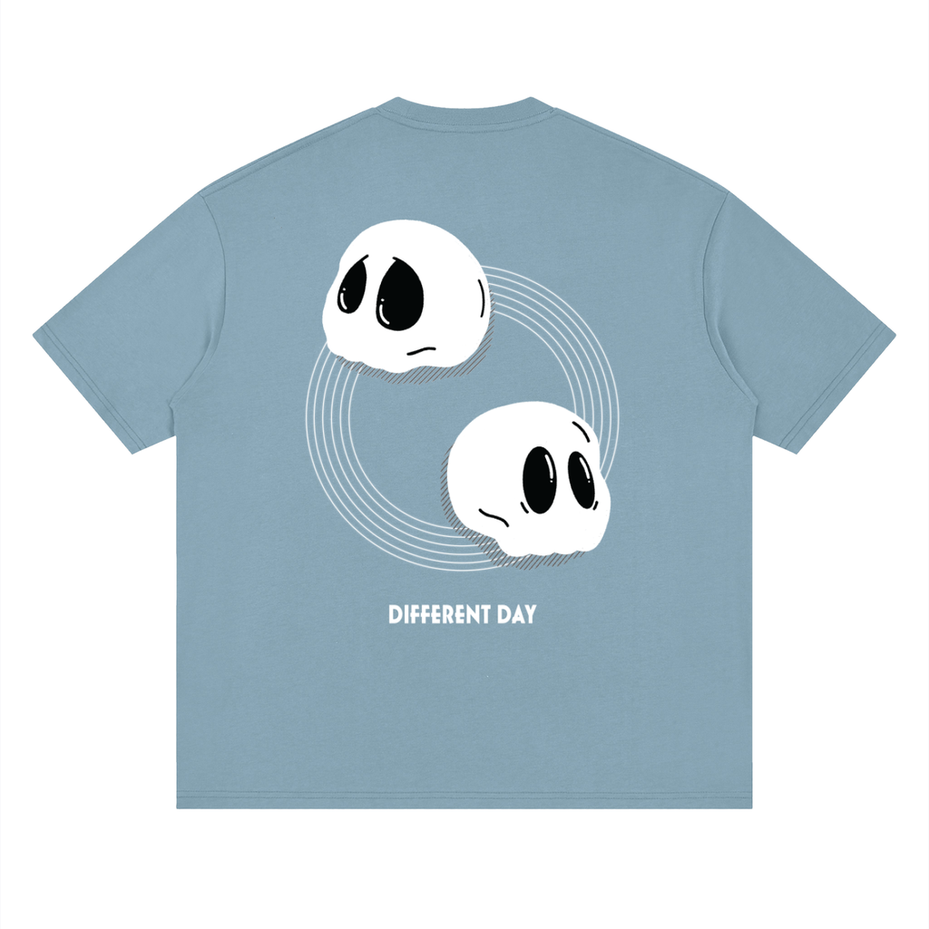 Different Day | Streetwear Loose Drop Shoulder T-Shirt
