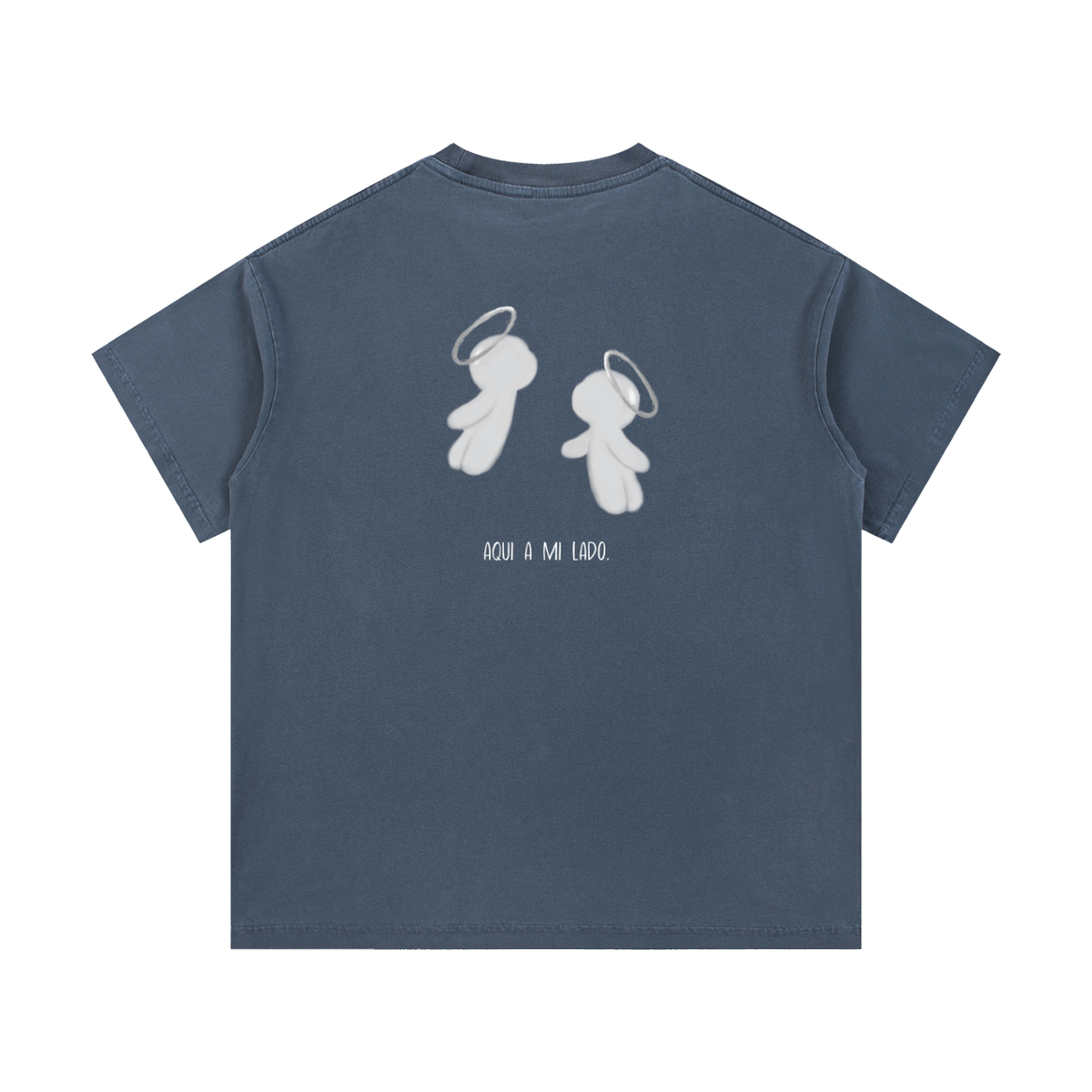 Aqui a mi Lado | Vintage Wash Cotton T-Shirt